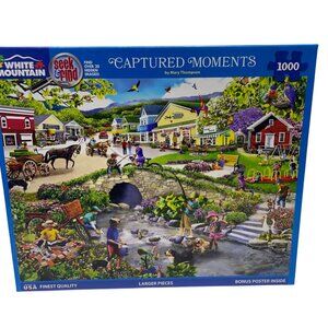 White Mountain 1000-Piece Jigsaw Puzzle Captured Moments By‎ Mary Thompson USA